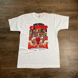 Vintage 1992 Chicago Bulls NBA World Champs, Back to Back XL Shirt